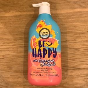 New Korean Happy Bath Be Happy with Grapefruit & Orange 31.74 fl oz